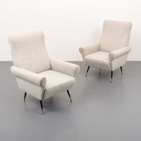 Pair of Lounge Chairs, Manner of Marco Zanuso - Sold for $2,250 on 05-15-2021 (Lot 317).jpg